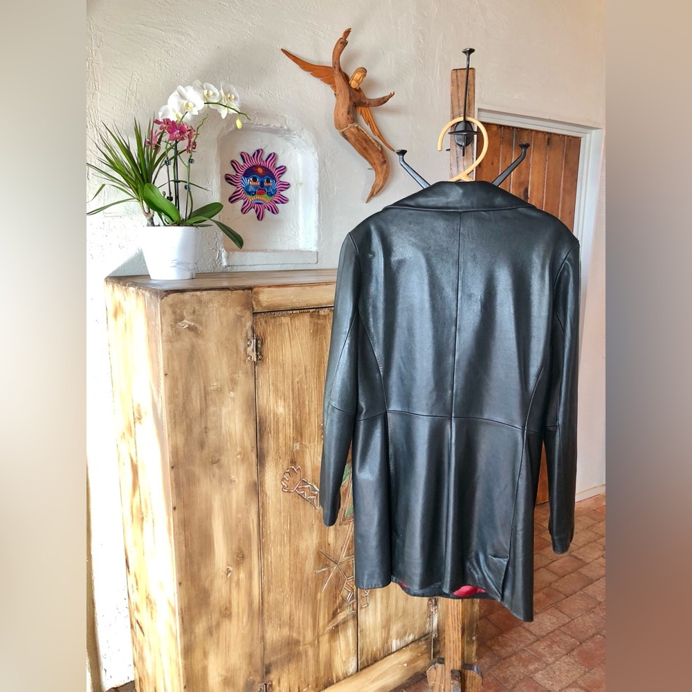 Reilly Olmes Collection Vintage Leather Jacket View 3